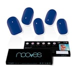 NOOVES NAILS Feuilles à Ongles en Gel Précuré Premium - Eaux Profondes | Bandes À Ongles Gel Semi-Permanent| Autocollants Ongles Semi-Permanents en Gel| Gel Nail stickers| Ongles Gel…