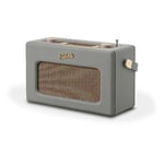 Roberts Radio RD70DG 1950s Style Clock Radio - Dove Grey