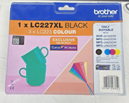 BROTHER LC223/LC227XL Ink Cartridges Multipack (DAMAGED OUTER BOX )