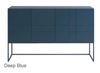 Kilt Light 137 Cabinet 3 Doors - Deep Blue