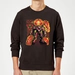 Marvel Avengers Infinity War Hulkbuster Sweatshirt - Black - M
