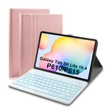 Upworld Backlit Keyboard Case for Samsung Galaxy Tab S6 Lite 10.4 Inch Tablet 2020 (SM-P610/P615) 7 Colors Light Detachable Wireless Keyboard with PU Cover for Samsung Tab S6 Lite 10.4