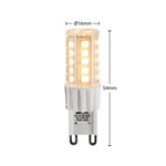 Arcchio 2-kantainen LED-lamppu G9 3,5W 827 2 kpl