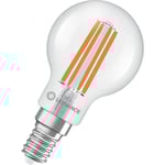 Ledvance E14 klotlampa, 2700K, 2,2W
