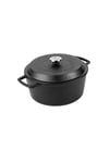 Nadiya Hussain by Prestige Cast Iron Casserole Dish with Lid, Dutch Oven, Induction, Oven Safe, 4.5L
