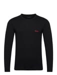Ls-Shirt Rn Triplet Designers T-shirts Long-sleeved Black HUGO