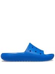Crocs Men's Classic V2 Slide - Blue, Blue, Size 8, Men