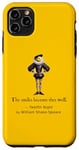 iPhone 11 Pro Max Malvolio Twelfth Night Yellow Stockings Smiles Funny Case