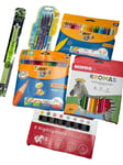 6 ITEMS BIC Evolution Kids 24 Creative Colouring Pencils