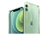 Apple Iphone 12 - 5G Smartphone - Dual-Sim / Internminne 128 Gb - Oled-Skärm - 6.1" - 2532 X 1170 Pixlar - 2 Bakre Kameror 12 Mp, 12 Mp - Front Camera 12 Mp - Grön