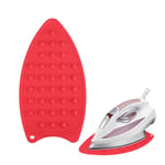 HERCHR Iron Rest Mat, Silicone Ironing Mat Iron Rest Pad Anti-Slip Heat Resistant Iron Board Mat Silicone Ironing Plate Pad for Ironing Board Hot Resistant Pad, 10.6x5.5inch