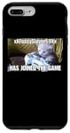 Coque pour iPhone 7 Plus/8 Plus Funny Trad Gaming Cat Has Joined Video Game Cute Kitty Meme