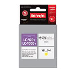 Activejet AB-1000YN ink (replacement for Brother LC1000/LC970Y; 36 ml;