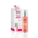 Snail White Double Boosting Whitening Serum For Reduce Dark Sports  40+40ml