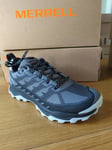 Merrell Womens Speed Eco WaterProof Walking Shoes Charcoal Grey Size 7 UK