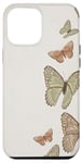 Coque pour iPhone 15 Pro Max Motif papillon naturel esthétique