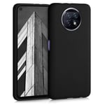 kwmobile TPU Case Compatible with Xiaomi Redmi Note 9T - Case Soft Slim Smooth Flexible Protective Phone Cover - Black Matte