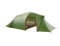 VAUDE Mark XT 4P 142144000 4 Person Tent Versatile 4 Person Tent Very Wind Stable Easy to Assemble Green One Size