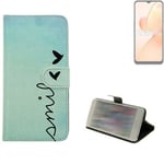 360° wallet case protective cover for Realme C31 Design smile