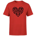 Sea of Thieves Heart T-Shirt - Red - S