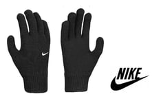 Nike Ladies Knit Knitted Gloves Heat