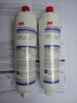 2 x fridge filters for CS-52 CS52 640565 Ariston Bosch Miele Neff Siemens