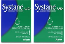 Systane Eye Drops 0.8ml 28 doses X 2