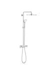 Grohe Euphoria 310 shower system with thermostat for wall, chrome