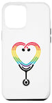 Coque pour iPhone 15 Plus Stéthoscope d'infirmière Gay Pride Mois LGBTQ LGBT Bisexuel