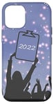 iPhone 14 Pro New Year Celebration 2022 Midnight Greeting Case
