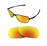 NEW POLARIZED REPLACEMENT FIRE RED LENS FOR OAKLEY C-WIRE SUNGLASSES