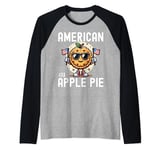 Cute American as Apple Pie shirt For Men Women Kids Raglan Baseball Tee