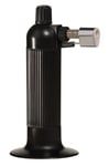 Premier Housewares Chefs Kitchen Gadget Black Butane Lighter Refillable Blow Torch Cooking, 17 x 8 x 7 cm