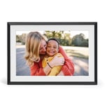 Aura Carver Mat Digital Photo Frame Black