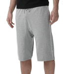 Onitsuka Tiger Men's Shorts (Size XL) Sports Jersey Grey Logo Shorts - New