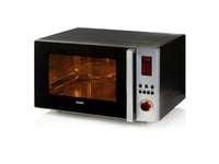 Domo Do24201c, Bänkdiskmaskin, Kombinationsmikrovågsugn, 42 L, 1000 W, Inbyggd Display, Knappar, Rotations-