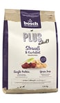 bosch HPC PLUS Autruche et pomme de terre - Croquettes pour chiens adultes de toutes races - mono-protéine - sans céréales - 1 x 2,5 kg