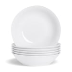Classic White Pasta Bowls 25.5cm Pack of 6