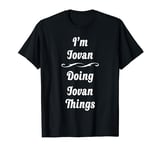 Jovan Name Personalized Custom Shirt Jovan Birthday T-Shirt