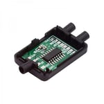System-S Répartiteur USB 2.0 PCBA 1 vers 2 avec étui pour Carte de Circuit imprimé Noir