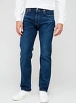 Levi's 501&reg; Original Straight Fit Jeans - Do The Rump - Dark Blue, Dark Wash, Size 30, Inside Leg Regular, Men
