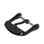 Svart spänne till klockarmband Black 18mm