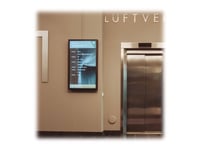 Hi-Nd Wall Casing Protect 49" Portrait - Monteringssats (Hölje) - För Lcd-Display - Polykarbonat, Puderbelagd Metall - Svart, Ral 9005 - Skärmstorlek: 49" - Väggmonterbar - För Lg 49Uh5f-H, 49Uh7f-B, 49Uh7f-H  Samsung Qb49r, Qm49r