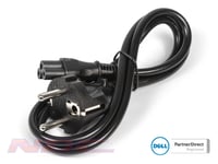 NEW Dell 1m EU 2-Pin C5 Clover Power Cable 250V 2.5A - 0H718C 0PGGM0 06GDYJ