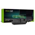Green Cell 6-87-W650S-4D4A 6-87-W650S-4D7A W650BAT-6 Battery for Clevo Laptop (4400mAh 11.1V Black)
