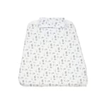 Chicco - Ensemble linge de lit 3 pièces pour Berceau Cododo Next2Me Forever : Taie oreiller + Drap housse + Housse de couette Grey Sheep