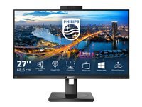 27" Philips 275B1H/00 IPS webcam färgskärm 2560x1440@75Hz,HDMI, Displayport DVI 2xUSB-A WebCam