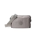Kipling Women's Abanu M Crossbody Bag, Grey Gris, One Size