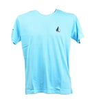 T Shirt Homme Ted Lapidus En Coton Confort Et Qualité Tayeb Col V Turquoise