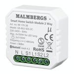 Malmbergs SmartHome Smart Modul Bluetooth On/off 2-kanal BLE ON/OFF MODUL 2-KANAL 9917038
